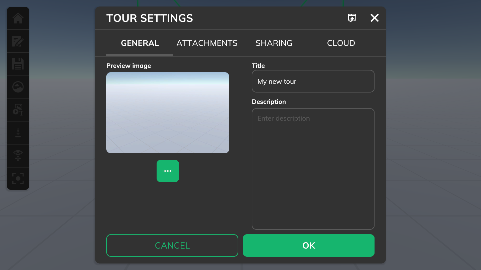 Tour general settings